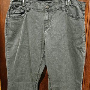 21. Supplies by Unionbay 5 pocket grey jeans 16W EUC